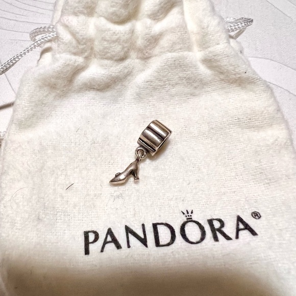 Pandora 925 Silver High Heel Charm - Picture 3 of 6